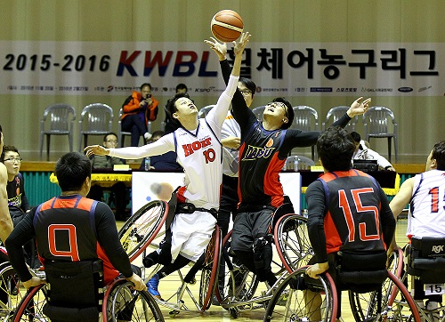 2015·2016 KWBL 휠체어농구리그 "22일부터 5라운드 시작" 기사 이미지